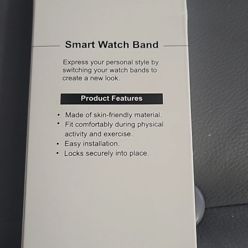 Metal Silver Replacement Band for Smart Watch